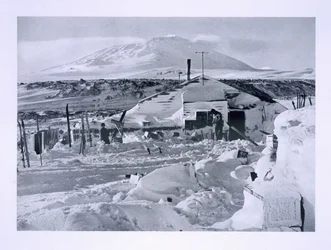 In Winter Quarters Working on Maps and Records, from 